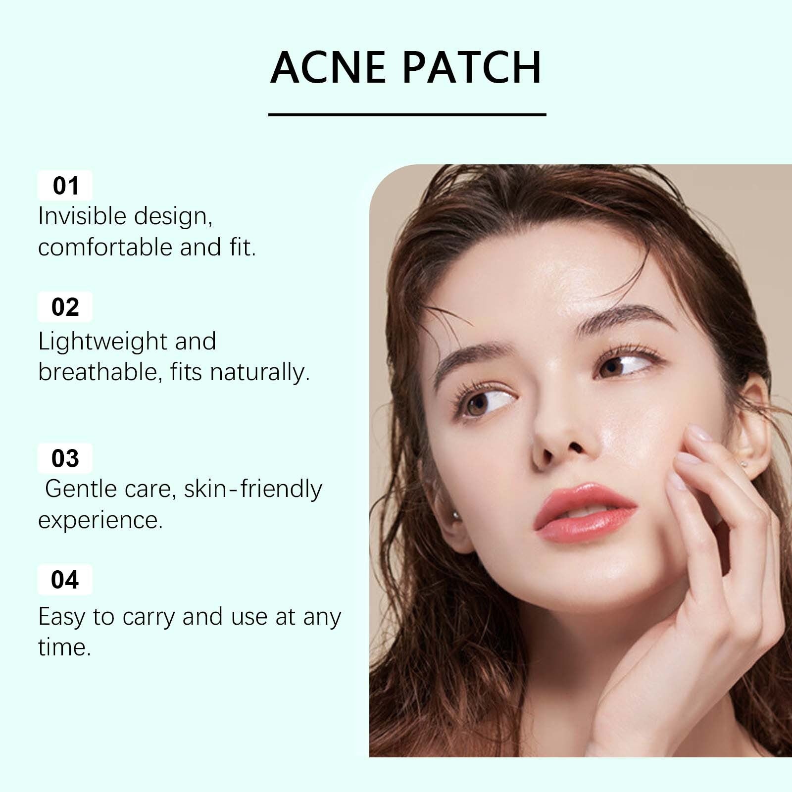 ClearSkin Jumbo | Hydrocolloid Acne Pimple Blemish Patches for Face and Nose — 5 Sizes, 443 Count