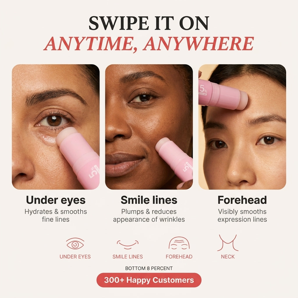 Renew 5% | PDRN Pink Collagen Multi Balm Stick for Face, Neck and Lips