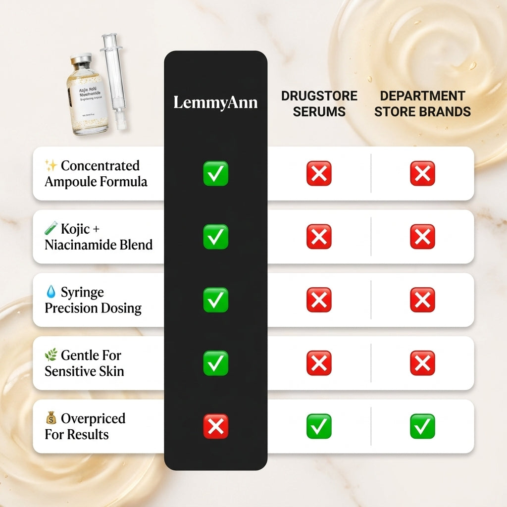 LemmyAnn Glow Ritual Ampoules | PDRN Pink Vitamin Radiance Boosting Ampoule