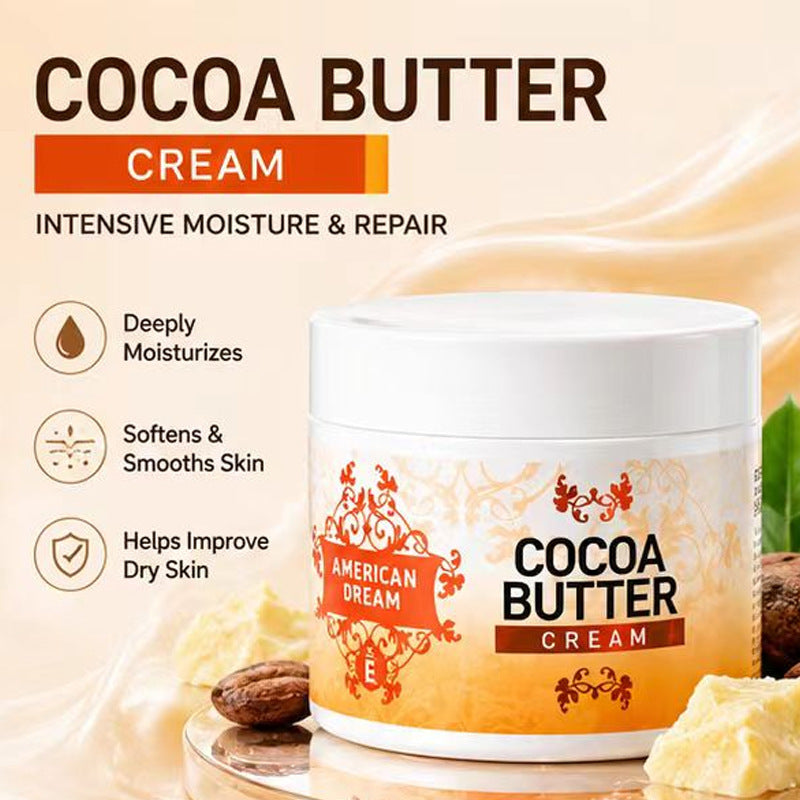 OceAura Moisturizing Firming Fine Lines Lightweight Non-Sticky Lemon Cocoa Butter Moisturizing Cream for Body Skin Wholesale